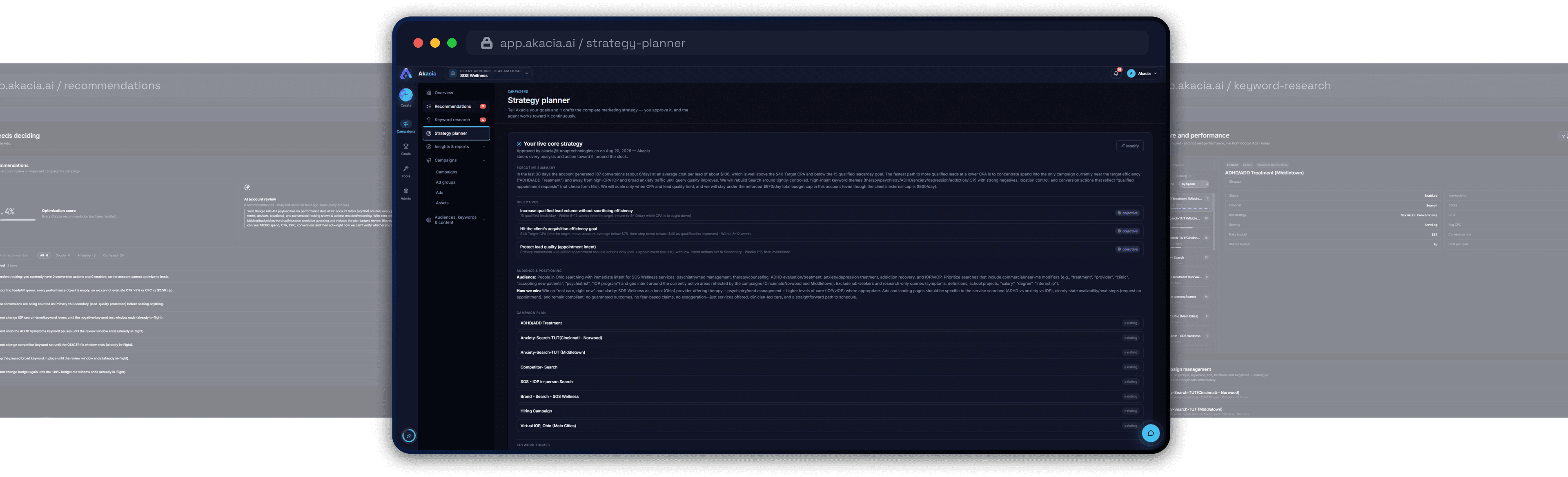 Live logs